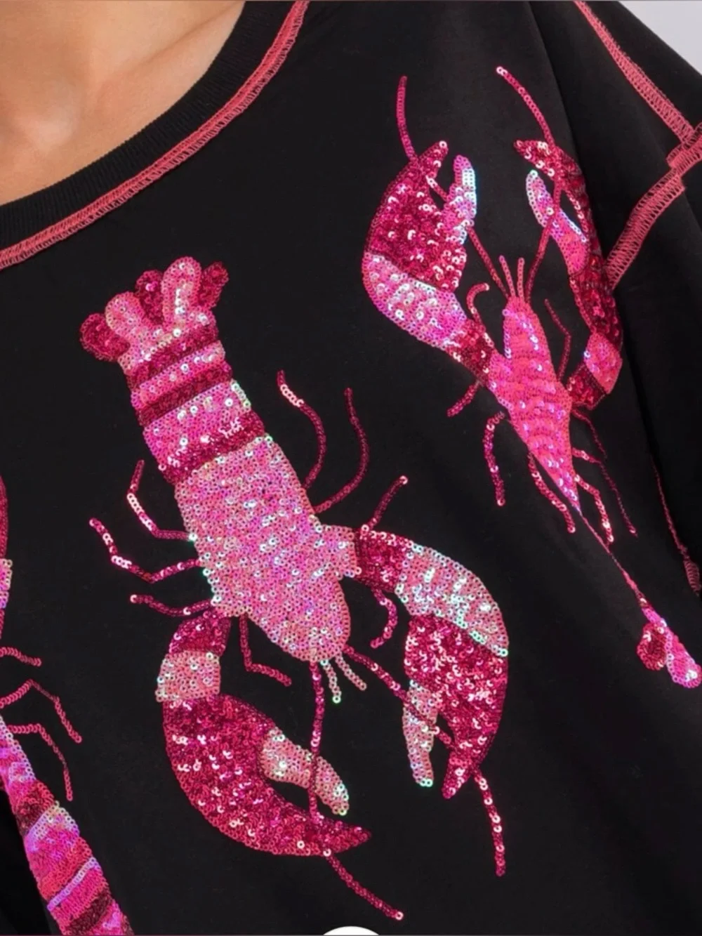 New nwt fantastic Fawn lobster top so cute! S M L - Picture 4 of 4